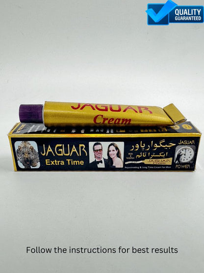 Jaguar Cream - Long Timing Herbal Delay CreamMen Delay Creamwww.viga.pk