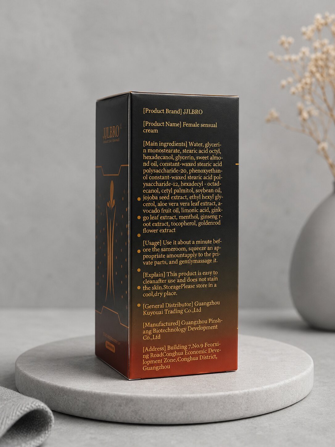 JJLBRO Orgasmic Gel for Women – Stimulating Arousal Gel | Water-Based, Tingling FormulaLubricantwww.viga.pk
