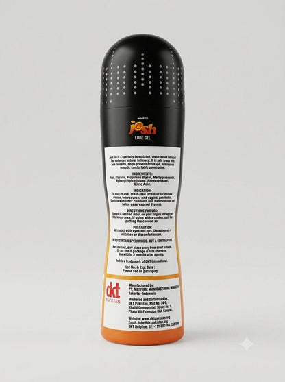 Josh Classic Lube Gel – Unscented Water Based Lubricant 50mlPersonal Lubricantwww.viga.pk