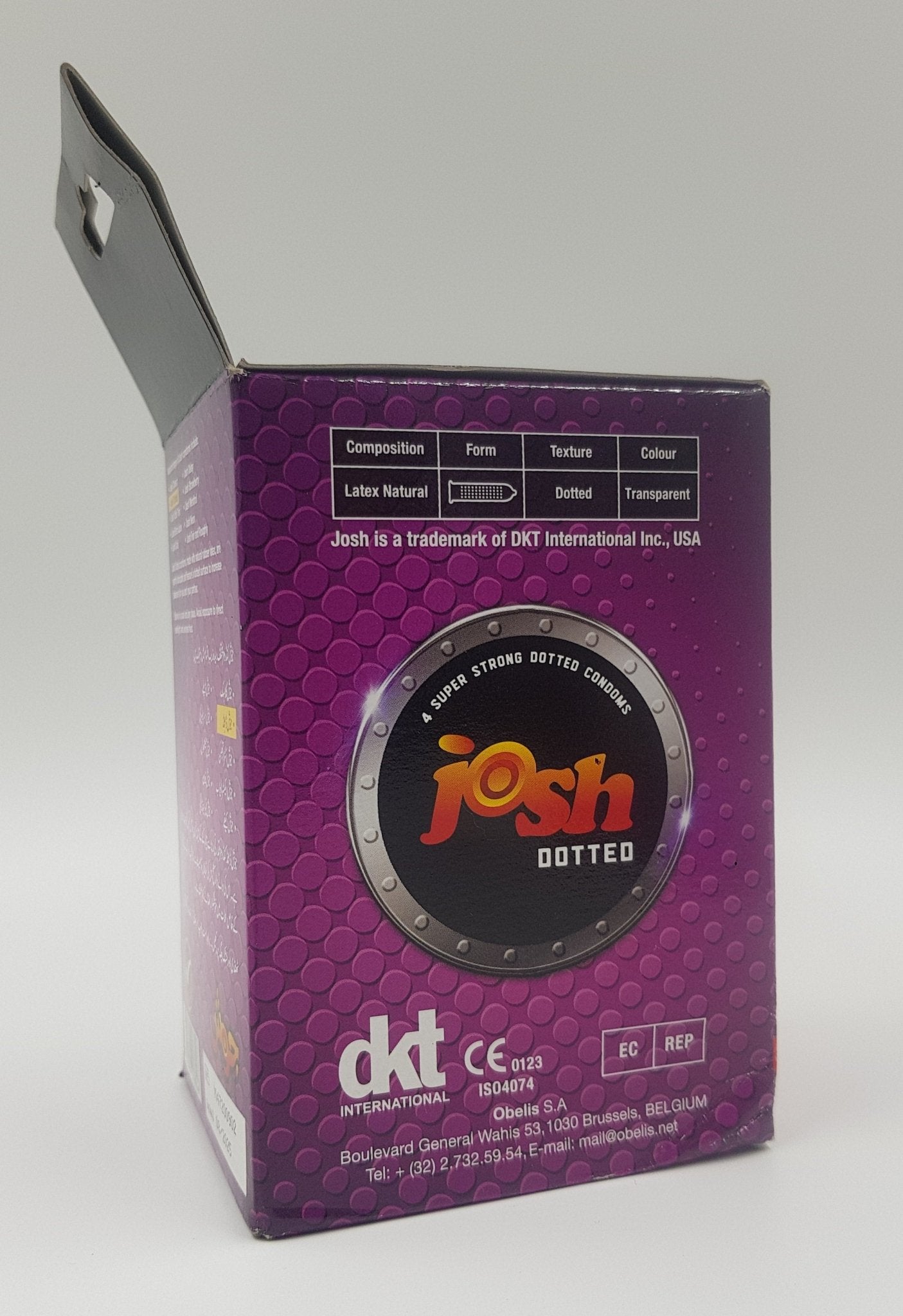 Josh Dotted Condoms - 12 x 4 Pack of Josh CondomsCondomswww.viga.pk