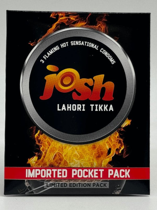 Josh Lahori Tikka Condom - 3 Hot Sensational CondomsCondomswww.viga.pk