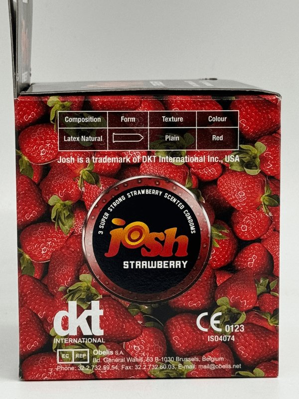 Josh Strawberry Condom - 36 Condoms PackCondomswww.viga.pk