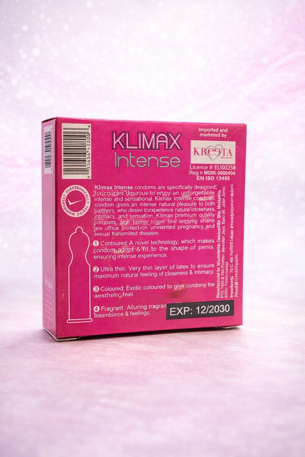 Klimax Intense Condoms – Pack of 3 | Contoured, Ultra Thin & ColouredCondomswww.viga.pk