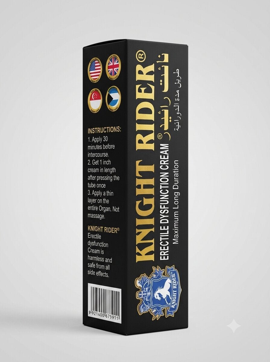 Knight Rider Delay Cream – Last Longer Up to 90 Minutes | Men's Premature Ejaculation CreamMen Delay Creamwww.viga.pk