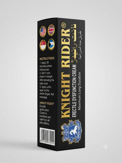 Knight Rider Delay Cream – Last Longer Up to 90 Minutes | Men's Premature Ejaculation CreamMen Delay Creamwww.viga.pk