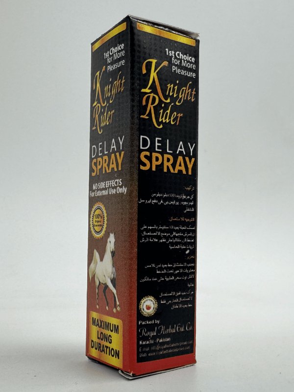 Knight Rider Delay Spray - Enhance Performance & Last Longer – www.viga.pk