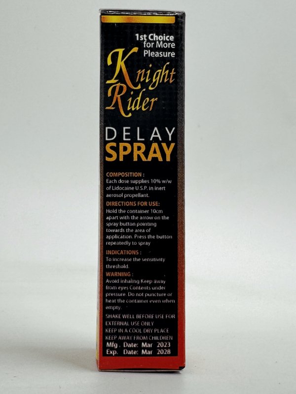 Knight Rider Delay Spray Maximum Long Duration 15mlMen Delay Spraywww.viga.pk