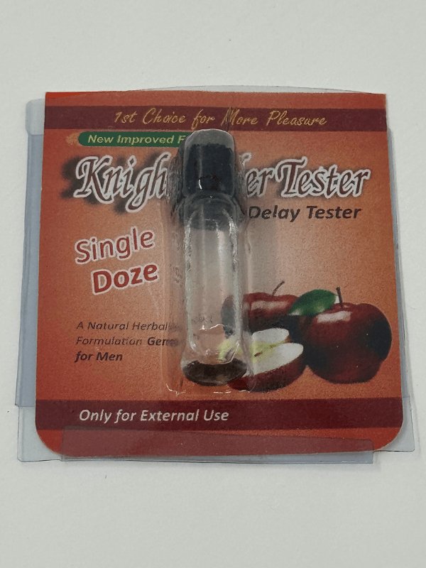 Knight Rider Testers - 6 Flavors - 12 Single Doz TestersMen Delay Spraywww.viga.pk