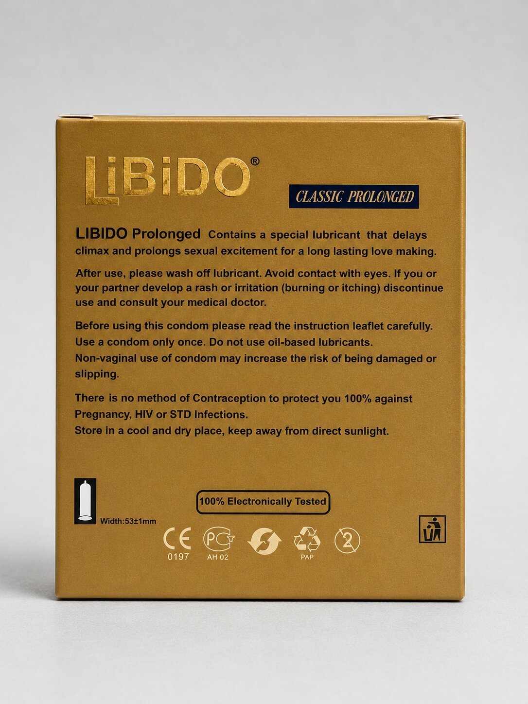 Libido Classic Condoms – Pack of 3 | Smooth & Long Lasting CondomsCondomswww.viga.pk