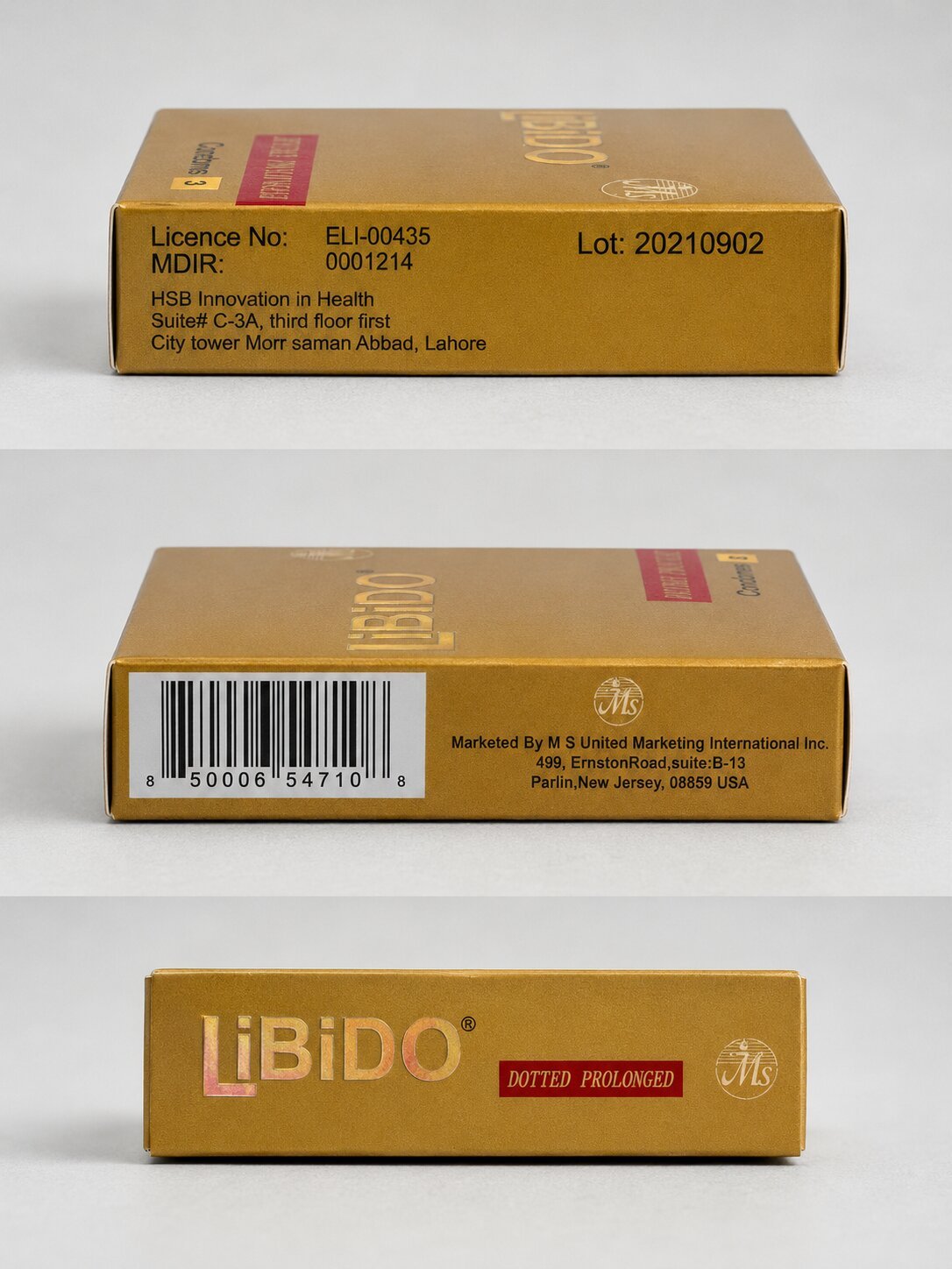 Libido Dotted Condoms – Pack of 3 | Dotted & Delay Condoms for Long LastingCondomswww.viga.pk