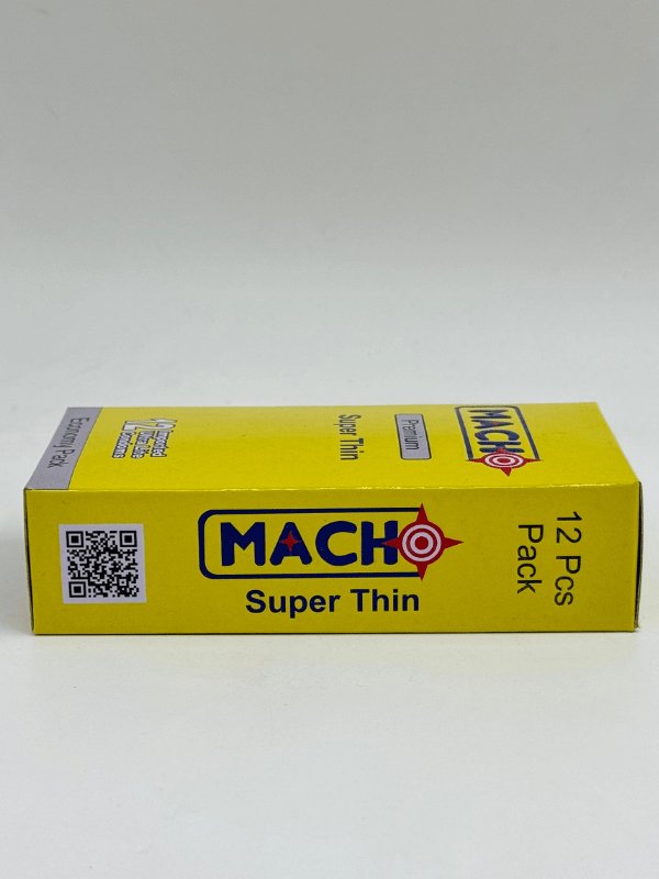 Macho Super Thin Condom - 12 Premium CondomsCondomswww.viga.pk