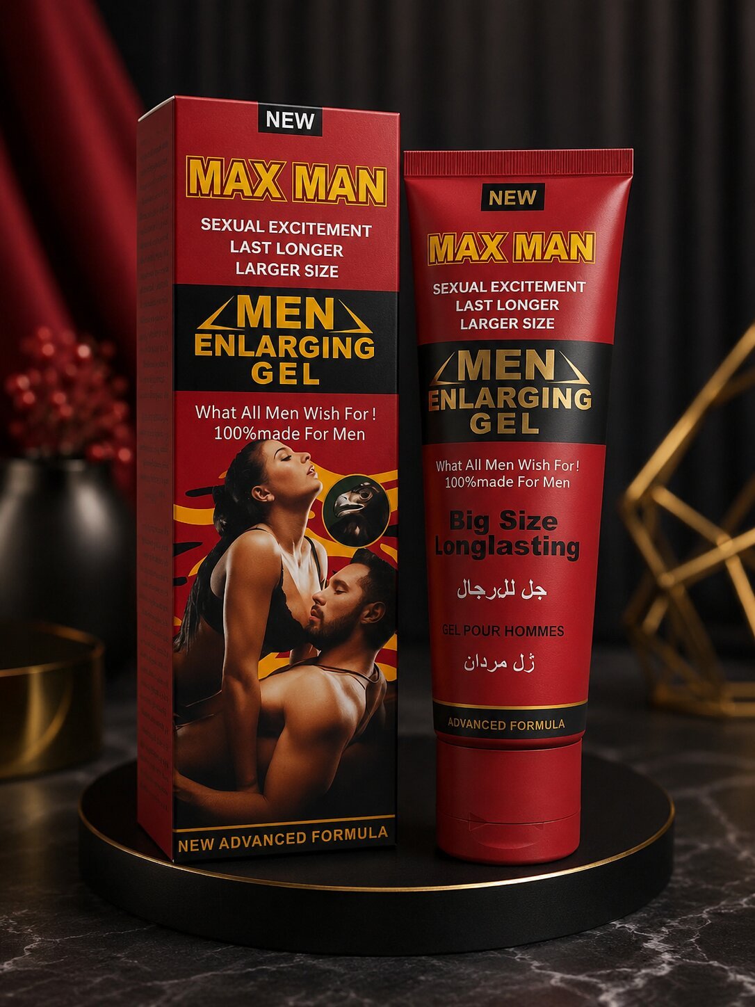 Maxman Enlarging Gel – Male Enhancement Gel for Size & StaminaMale Enhancement Gelwww.viga.pk