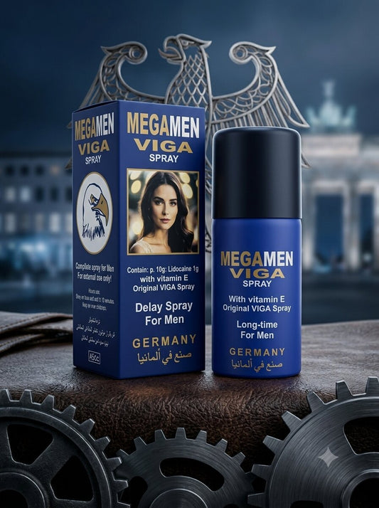 Mega Men Viga Delay Spray 45cc – Lidocaine & Vitamin E Formula - Local MadeMen Delay Spraywww.viga.pk