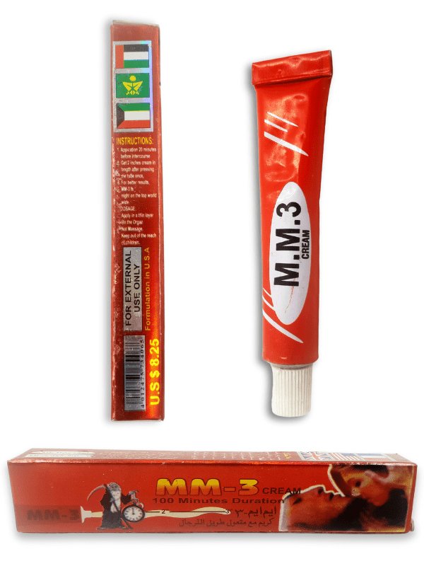 MM3 Cream - 100 Minutes Duration Delay CreamMen Delay Creamwww.viga.pk