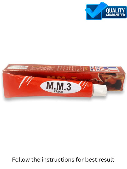 MM3 Cream - 100 Minutes Duration Delay CreamMen Delay Creamwww.viga.pk