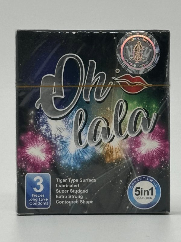 Oh Lala condoms - 3 Long Love CondomsCondomswww.viga.pk