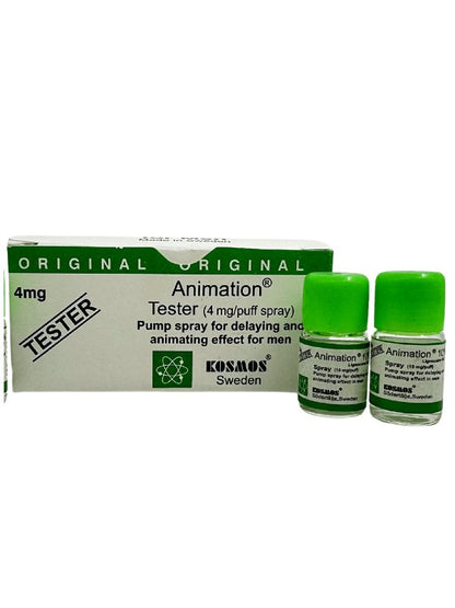 Original Animation Delay Testers 4mg x 10 Vials - Long Timing TestersMen Delay Spraywww.viga.pk