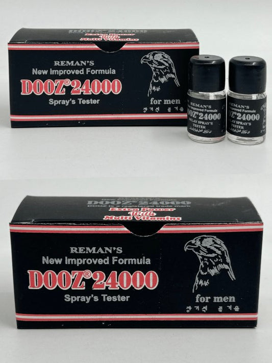 Reman Dooz 24000 Delay Testers - 10 vials (5ml) EachMen Delay Spraywww.viga.pk