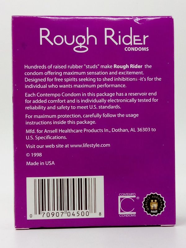 Rough Rider Stud Condoms - 12 Sensitive CondomsCondomswww.viga.pk