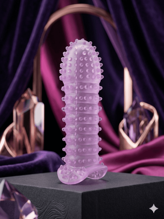 Silicone Spike Condom | Reusable & Washable Dotted Condom for MenCondomswww.viga.pk