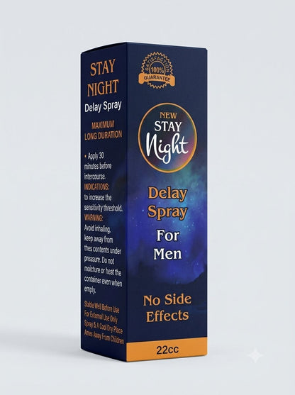 Stay Night Delay Spray – Premature Ejaculation Control Spray for MenMen Delay Spraywww.viga.pk