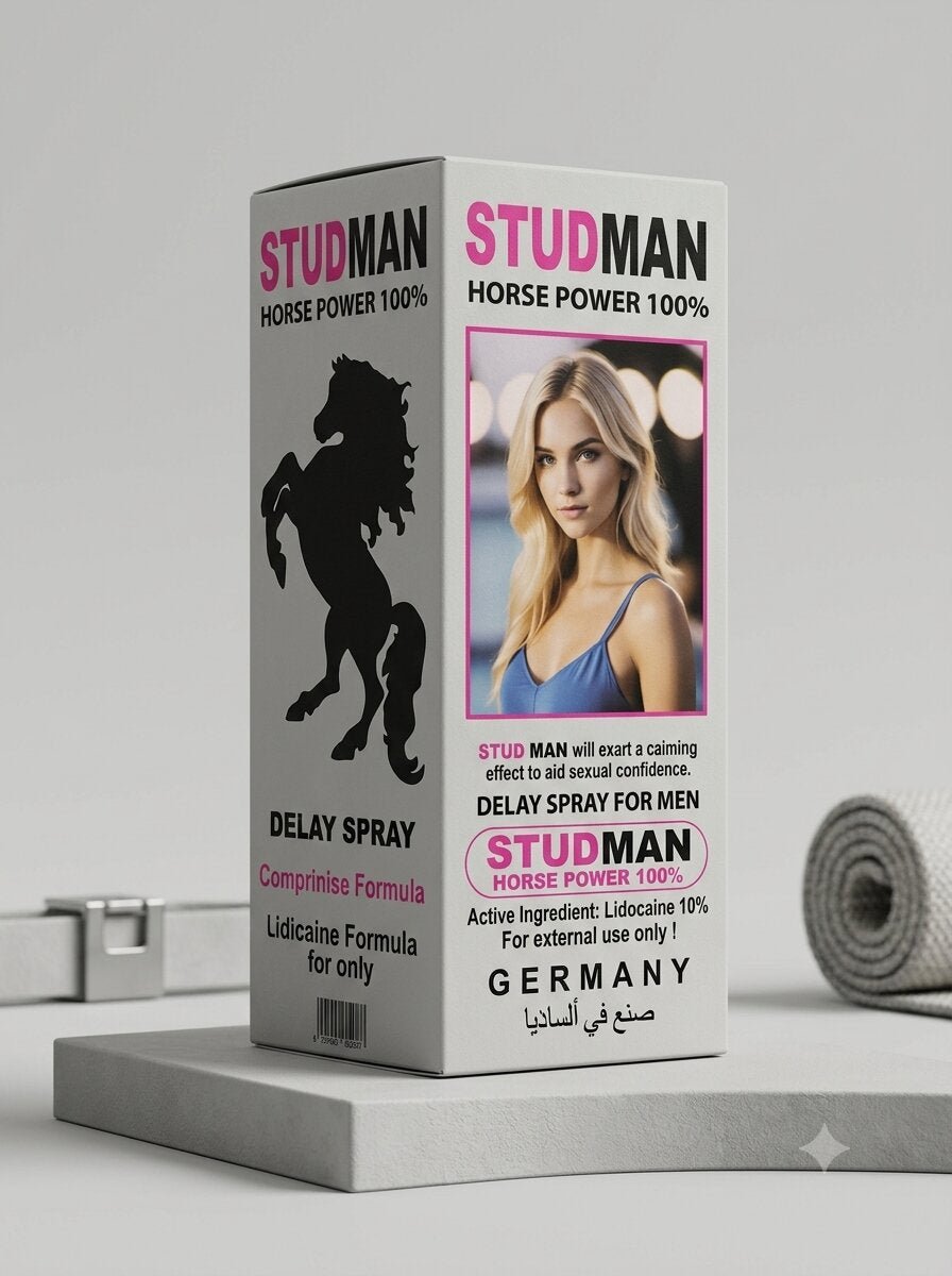 StudMan Delay Spray for Men – Lidocaine Long-Lasting Spray - Local MadeMen Delay Spraywww.viga.pk