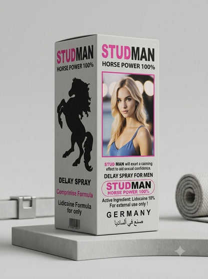 StudMan Delay Spray for Men – Lidocaine Long-Lasting Spray - Local MadeMen Delay Spraywww.viga.pk