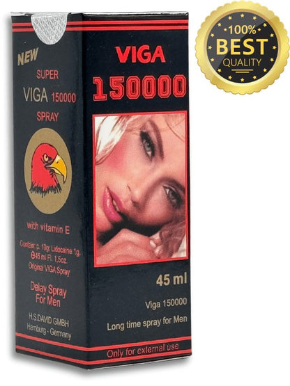 Super Viga 150000 Delay Spray For Men 45ML - New Super Viga 150000Men Delay Spraywww.viga.pk