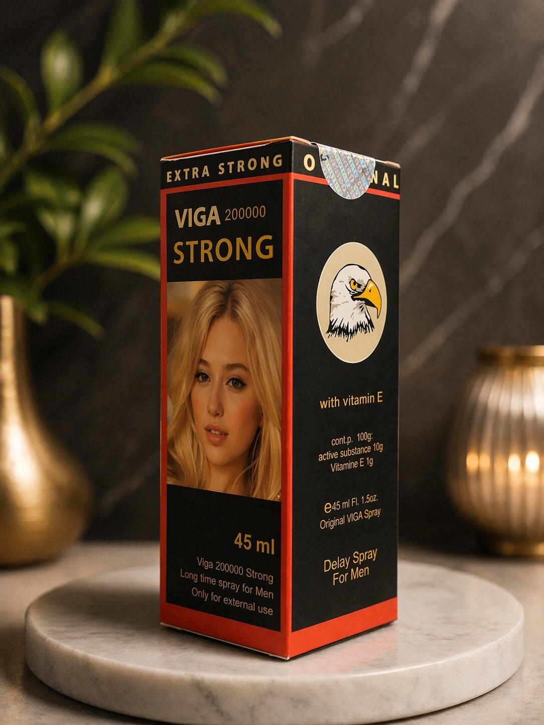 Super Viga 200000 Delay Spray for Men – 45ml | Last Up to 40 Minutes Men Delay Spray