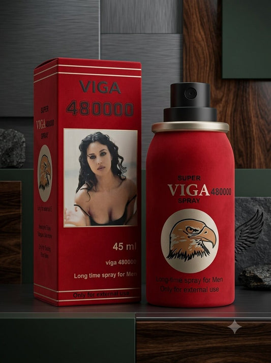 Super Viga 480000 Delay Spray for Men | Long-Lasting PerformanceDelay Spraywww.viga.pk