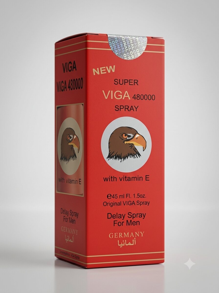 Super Viga 480000 Delay Spray for Men | Long-Lasting PerformanceDelay Spraywww.viga.pk