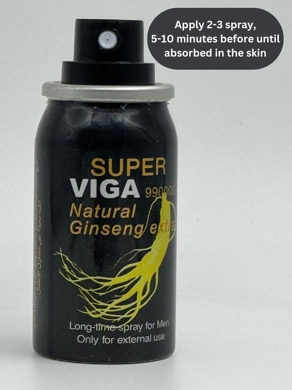 Super Viga Ginseng Delay Spray 