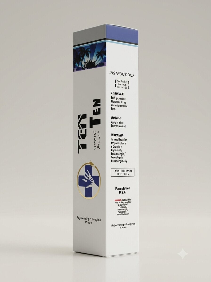 Ten Ten Longtime Delay Cream – Long-Lasting Timing for MenMen Delay Creamwww.viga.pk