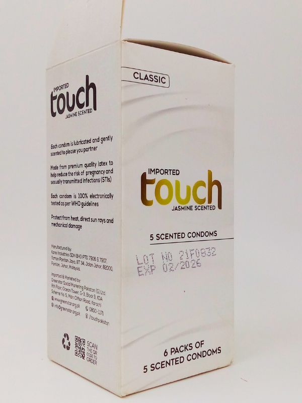 Touch Classic Condoms - 6 x 5 Pack of Touch CondomsCondomswww.viga.pk