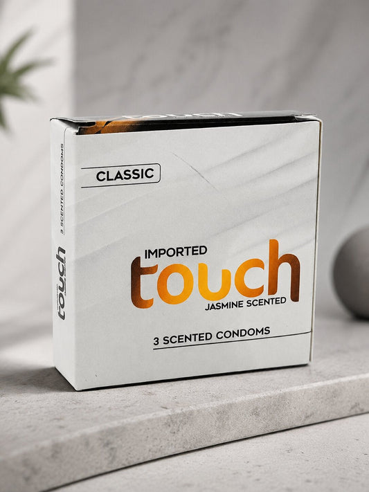 Touch Classic Jasmine Scented Condoms – Pack of 3 & 18 | Natural LatexCondomswww.viga.pk