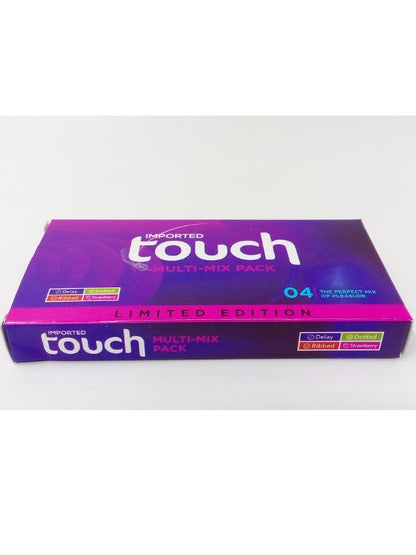 Touch Condoms Multi Mix Pack - 4 Condoms PackCondomswww.viga.pk