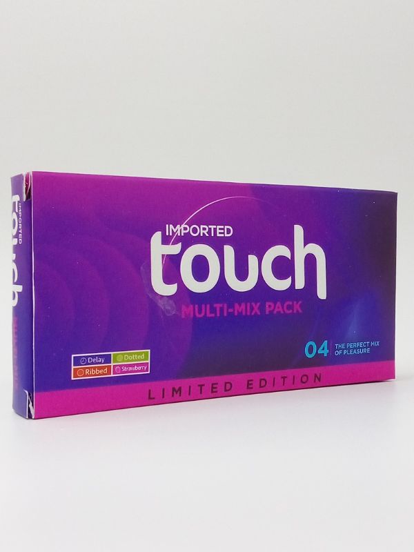 Touch Condoms Multi Mix Pack - 4 Condoms PackCondomswww.viga.pk