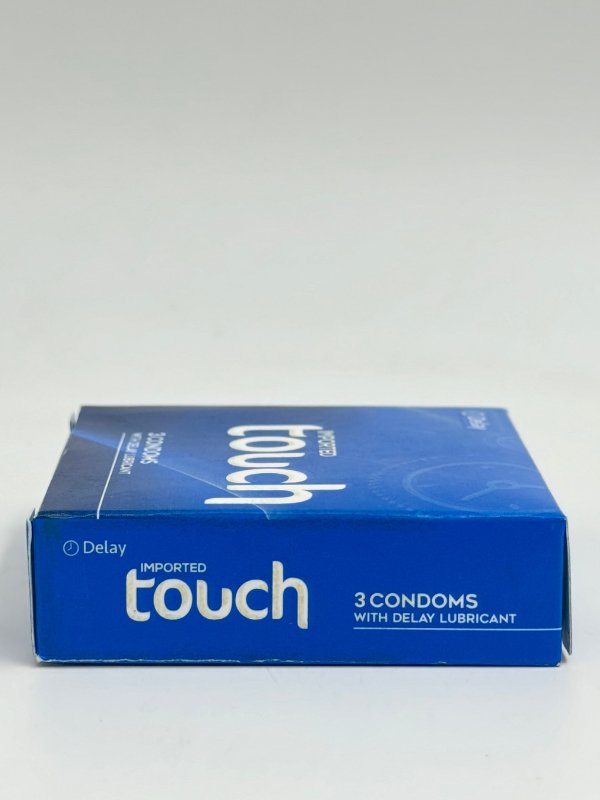 Touch Delay Condom 3 Pieces - Lubricated with Natural Rubber LatexCondomswww.viga.pk