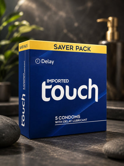 Touch Delay Condoms – Long-Lasting Pleasure | Saver PackDelay Condomswww.viga.pk