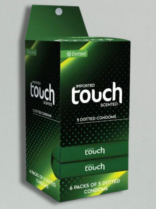 Touch Dotted Condom - 6 Packs of 5 Dotted CondomsCondomswww.viga.pk