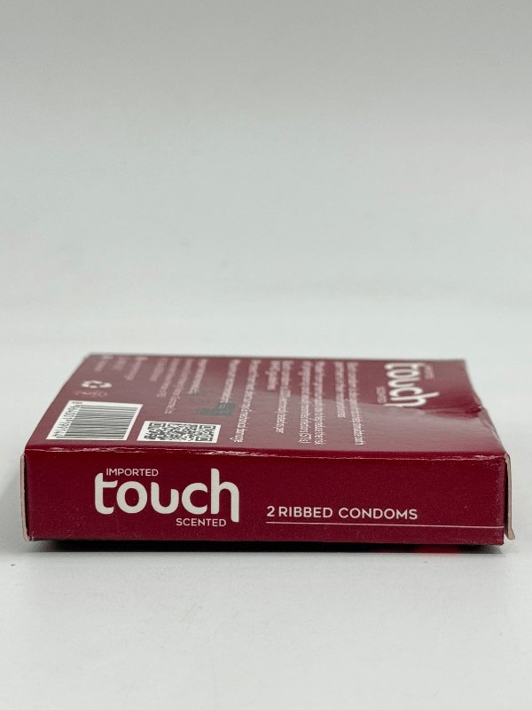 Touch Ribbed Condoms - 2 Ribbed Scented CondomCondomswww.viga.pk