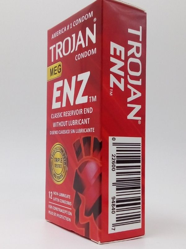 Trojan Condoms ENZ Classic 12 Count - Non Lubricated Latex CondomsCondomswww.viga.pk