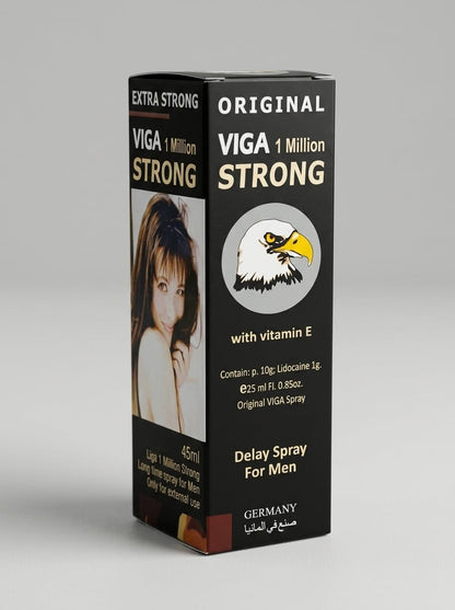 Viga 1 Million Delay Spray for Men – Extra Strong, 45ml | Local MadeMen Delay Spraywww.viga.pk