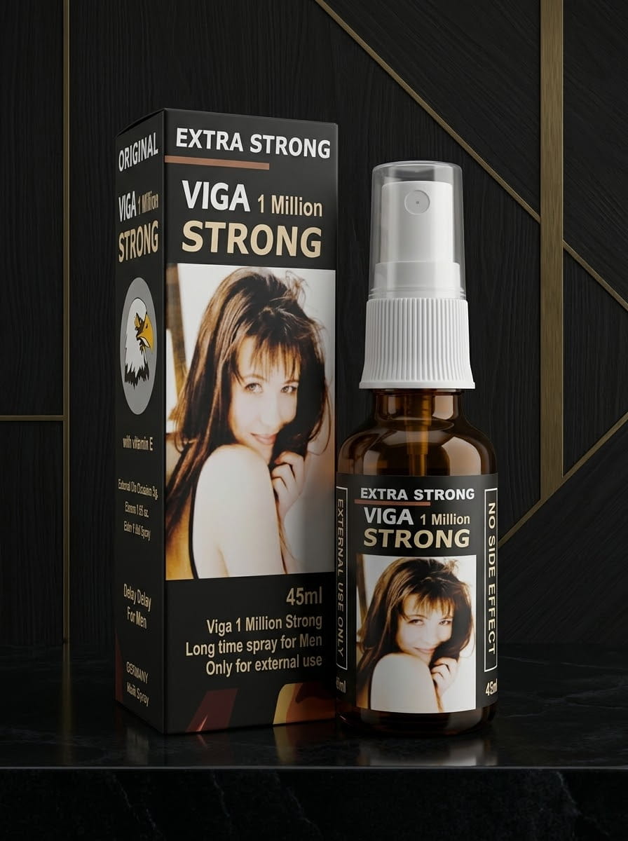 Viga 1 Million Delay Spray for Men – Extra Strong, 45ml | Local MadeMen Delay Spraywww.viga.pk