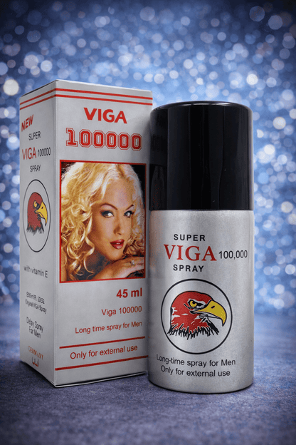 Viga 100000 Delay Spray 45ML - Last Longer & Perform BetterMen Delay Spraywww.viga.pk