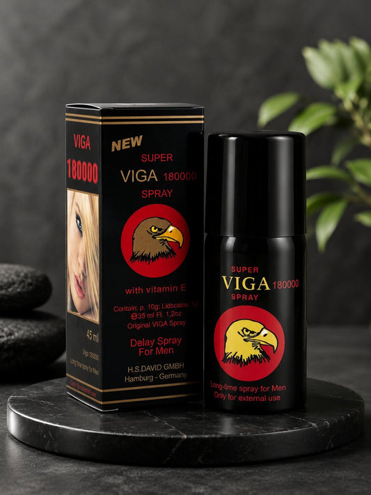 Viga 180000 Delay Spray for Men – 45ml Lidocaine Timing Spray | Long LastingMen Delay Spraywww.viga.pk