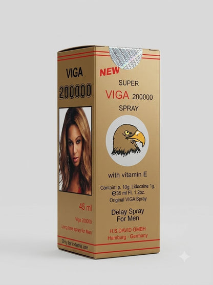 Viga 200000 Delay Spray for Men – Long-Lasting Lidocaine Formula | Made in GermanyMen Delay Spraywww.viga.pk