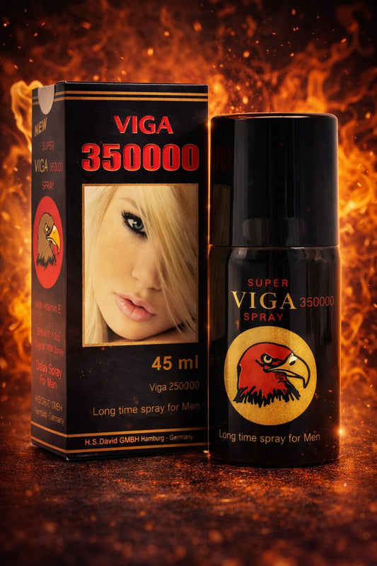 Viga 350000 Men Delay Spray 45ML - Strong Long TimingMen Delay Spraywww.viga.pk