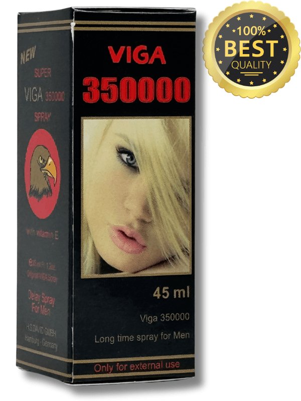 Viga 350000 Men Delay Spray 45ML - Strong Long TimingMen Delay Spraywww.viga.pk