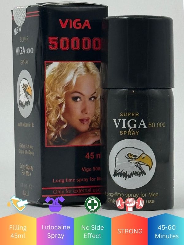 Viga 50000 Delay Spray Strong Delay Spray Viga Pk